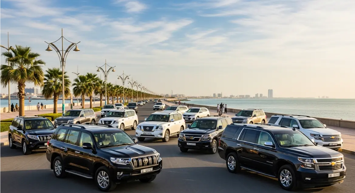 خدمات تأجير سيارات SUV في الرياض، المملكة العربية السعودية